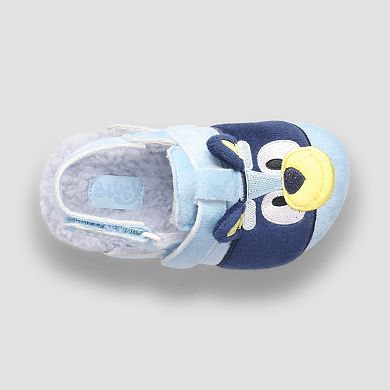 Bluey Toddler Boys Slip-On Sherpa Sandals