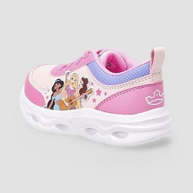 Disney Princess Toddler Girls Light-Up Sneakers