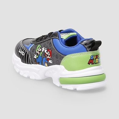 Nintendo Athletic Boys Lace-Up Sneakers
