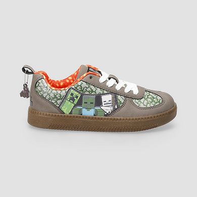 Minecraft Youth Boys Low Top Lace-Up Sneakers