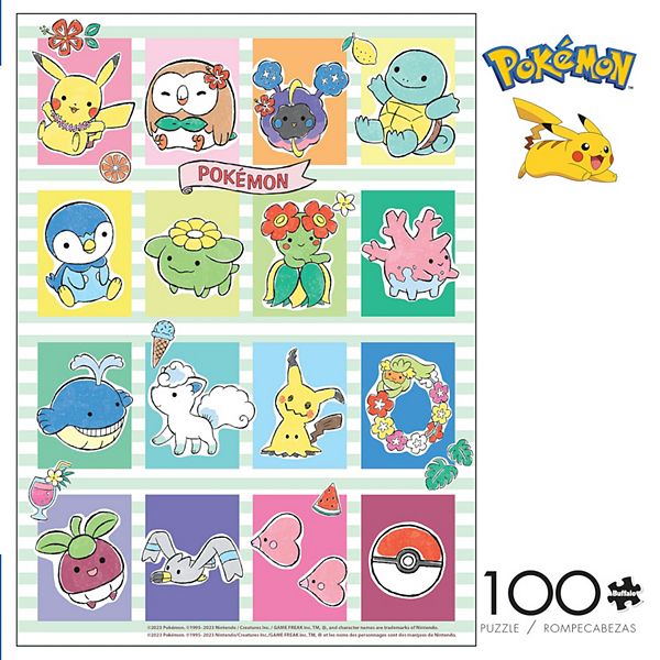 Buffalo Games Pokemon Cuties 100-Piece Puzzle