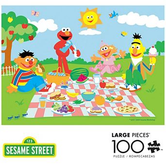 Buffalo Games Sunny Day Sesame 100 pc Puzzle