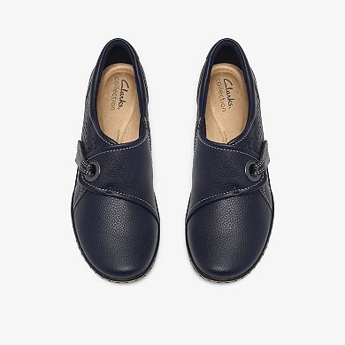 Clarks® Cora Teagan Women's Leather Slip-On Casual Shoes