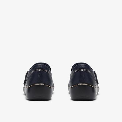 Clarks® Cora Teagan Women's Leather Slip-On Casual Shoes