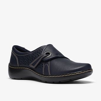 Clarks® Cora Teagan Women's Leather Slip-On Casual Shoes