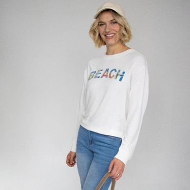 White Beach Crewneck