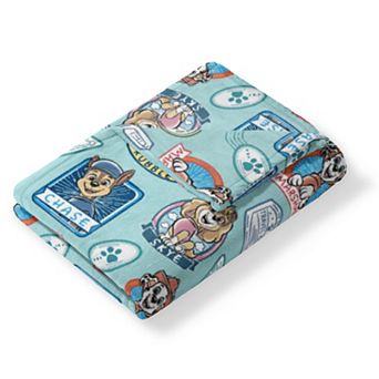 Paw Patrol Pup Stamps Silk Touch Throw Blanket 46" x 60"
