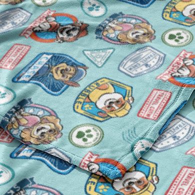 Paw Patrol Pup Stamps Silk Touch Throw Blanket 46" x 60"