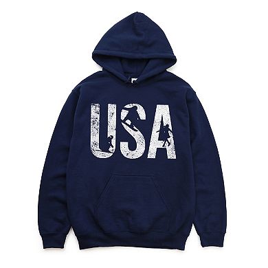 USA Winter Sports Distressed - Women's Graphic Hoodie