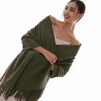 Soft Cashmere-Like Scarf, 80" x 28", Perfect for All Seasons