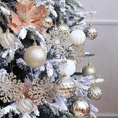 36-Pcs Shatterproof Hanging Christmas Balls Ornaments