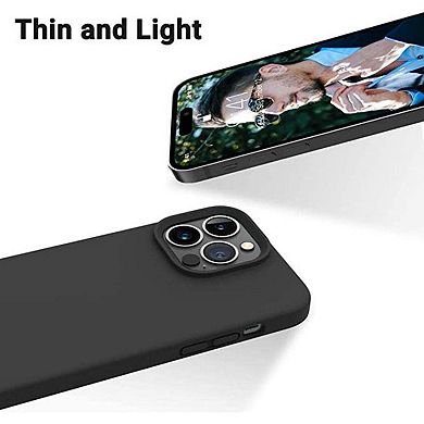 Entronix Bundle - Liquid Silicone Case with 2 Screen Protectors & 2 Camera Protectors