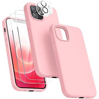 Entronix Bundle - Liquid Silicone Case with 2 Screen Protectors & 2 Camera Protectors