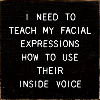 7 x 7 Inch Funny Wood Wall Sign Office Desk Shelf Decor with Quote