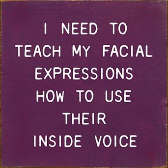 7 x 7 Inch Funny Wood Wall Sign Office Desk Shelf Decor with Quote