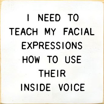 7 x 7 Inch Funny Wood Wall Sign Office Desk Shelf Decor with Quote