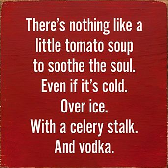 7 x 7 Wood Wall Sign Witty Brunch Quote for Home Bar or Kitchen