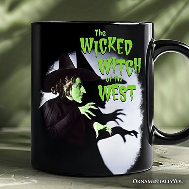 Vintage Wicked Witch of the West Mug, Wizard of Oz Halloween Gift