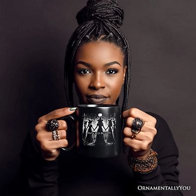 Girls Will Be Girls Mug, Spooky Witch Coven Gift for Empowered Women
