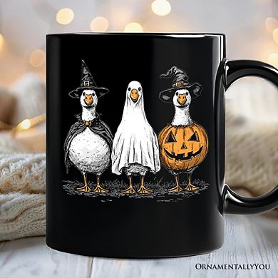Haunting Honkers Goose Mug, Funny Halloween Costumes Gift