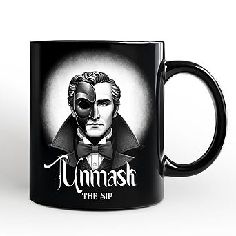 Phantom Opera Spooky Portrait Mug Horror Villain Theme Halloween Gift
