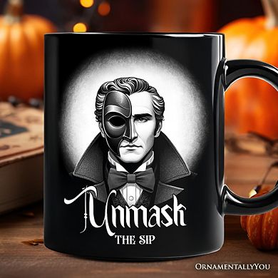 Phantom Opera Spooky Portrait Mug Horror Villain Theme Halloween Gift