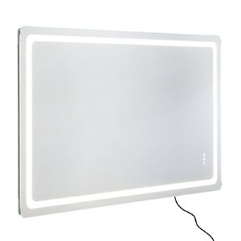 Adjustable LED Bathroom Vanity Mirror 36 x 60-Inch with Anti-Fog and Memory Function