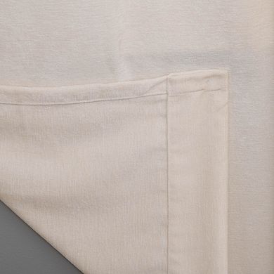 NATCO Tayla Room Darkening Rod Pocketed Single Window Curtain Panel