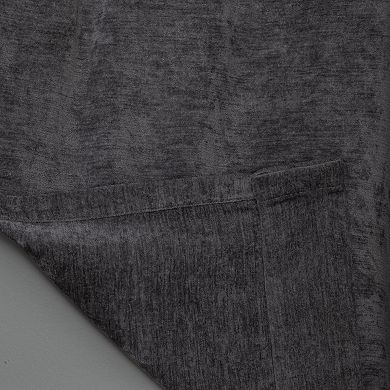 NATCO Tayla Room Darkening Rod Pocketed Single Window Curtain Panel