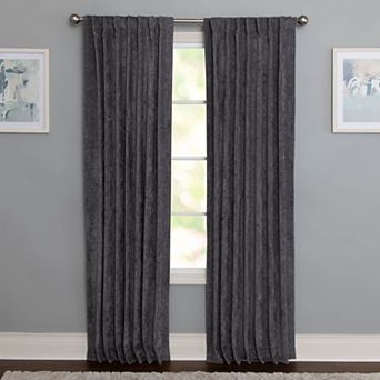 NATCO Tayla Room Darkening Rod Pocketed Single Window Curtain Panel