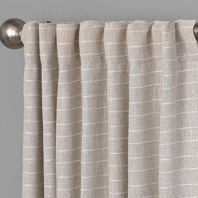 NATCO Norton Room Darkening Rod Pocketed Single Window Curtain Panel