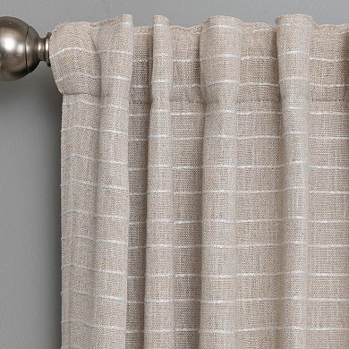 NATCO Norton Room Darkening Rod Pocketed Single Window Curtain Panel