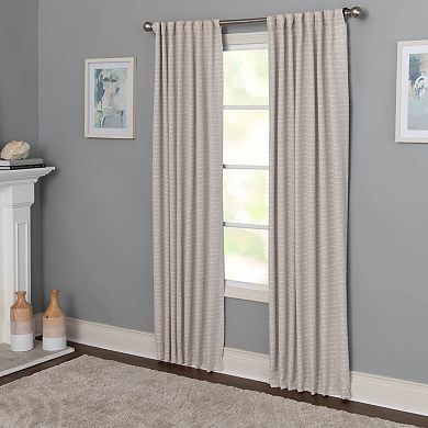 NATCO Norton Room Darkening Rod Pocketed Single Window Curtain Panel