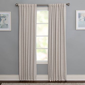 NATCO Norton Room Darkening Rod Pocketed Single Window Curtain Panel