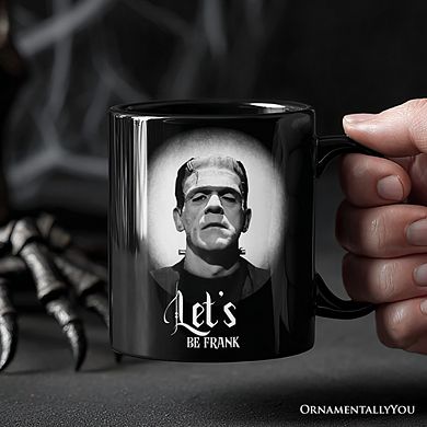 Frankenstein Spooky Portrait Mug Horror Villain Theme Halloween Gift