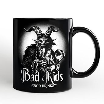 Krampus Spooky Portrait Mug Horror Villain Theme Halloween Gift