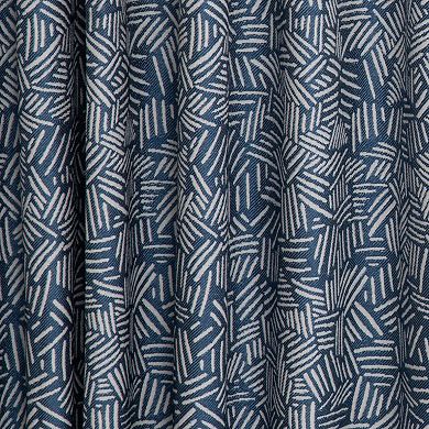 NATCO Dita Room Darkening Woven Single Window Curtain Panel