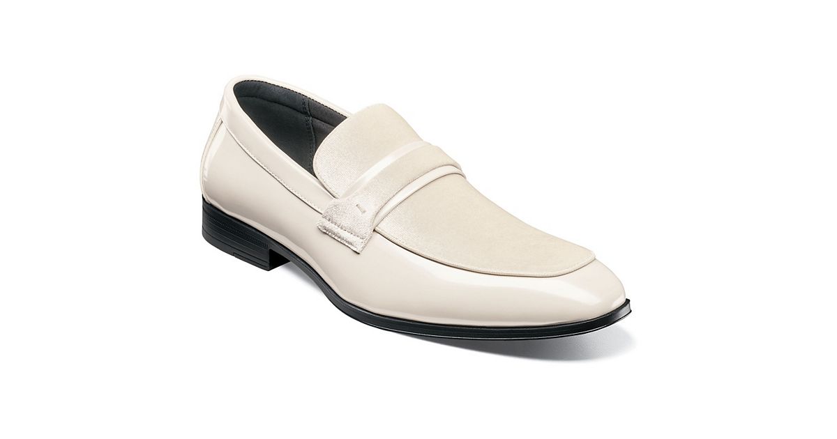 mens ivory dress shoes Neve 000 Flexes Without Crease ULTIMATE* Men's Shiny Formal Creme