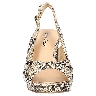 Easy Street Saturn Women's Slingback Dress Sandals