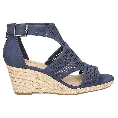 Easy Street Tova Women's Wedge Espadrille Sandals
