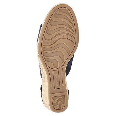 Easy Street Tova Women's Wedge Espadrille Sandals