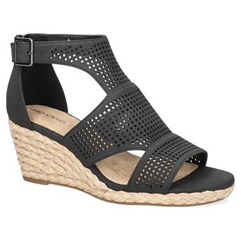 Easy Street Tova Women's Wedge Espadrille Sandals