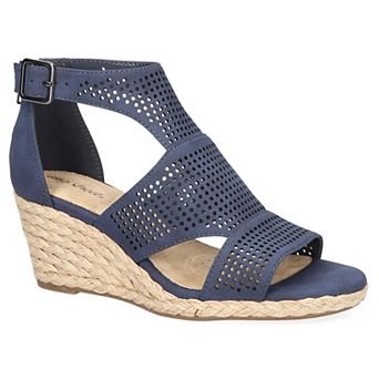 Easy Street Tova Women's Wedge Espadrille Sandals