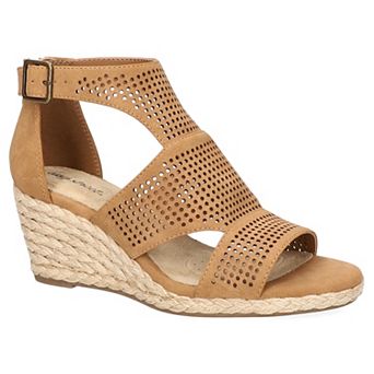 Easy Street Tova Women's Wedge Espadrille Sandals