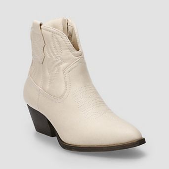SO® Howdee Women's Short Western Ankle Boots