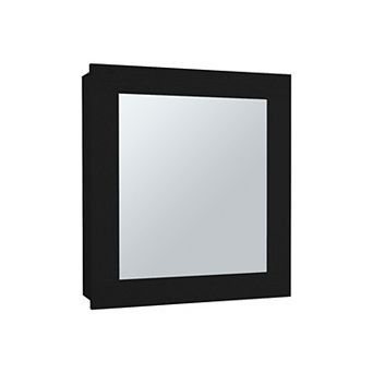 Luma Medicine Cabinet With Mirror Door 20.5" High Cabinet Organizer With Two Interior Shelves.