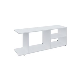 Goodwood Minimalistic Tv Stand For 65-Inch Tv With 5 Open Shelves