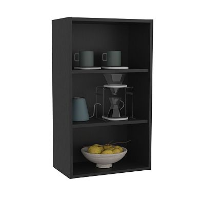 Eco 36" High Open 3-Tier Wall Cabinet, Wall Shelf, Storage Cabinet, Cube Shelf Bedroom, Office.