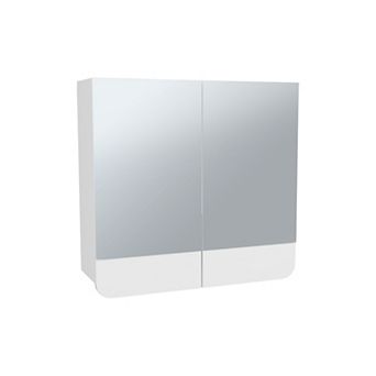 Luv Mirror Medicine Cabinet with Interior Shelves, Modern Bathroom Storage Solution And Organizer