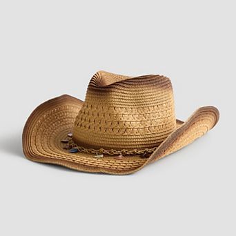Women's Tea Stain Cowboy With Disk Shells